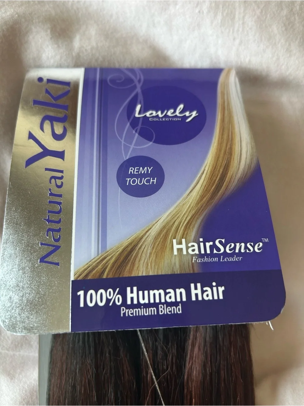 Natural Yaky F1B/33 Human Hair Blend Straight 18” Extensions